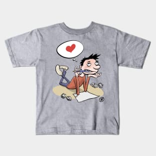 Passionate writer Kids T-Shirt